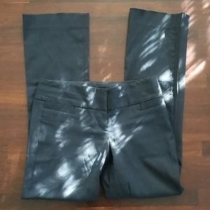 The Limited Black Pinstripe Exact Stretch Pants